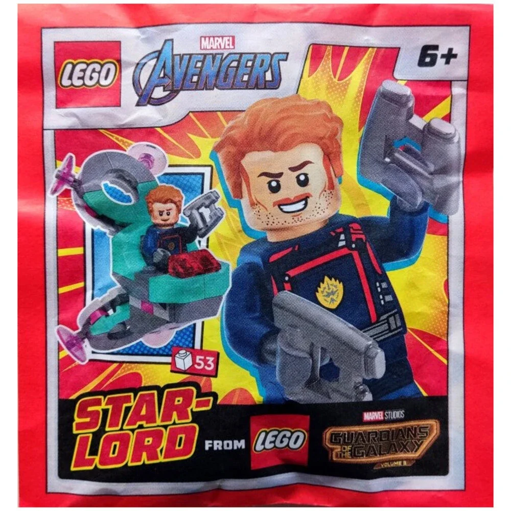 LEGO Marvel Guardians Of The Galaxy Star Lord Paper Bag 242402 (SEALED)